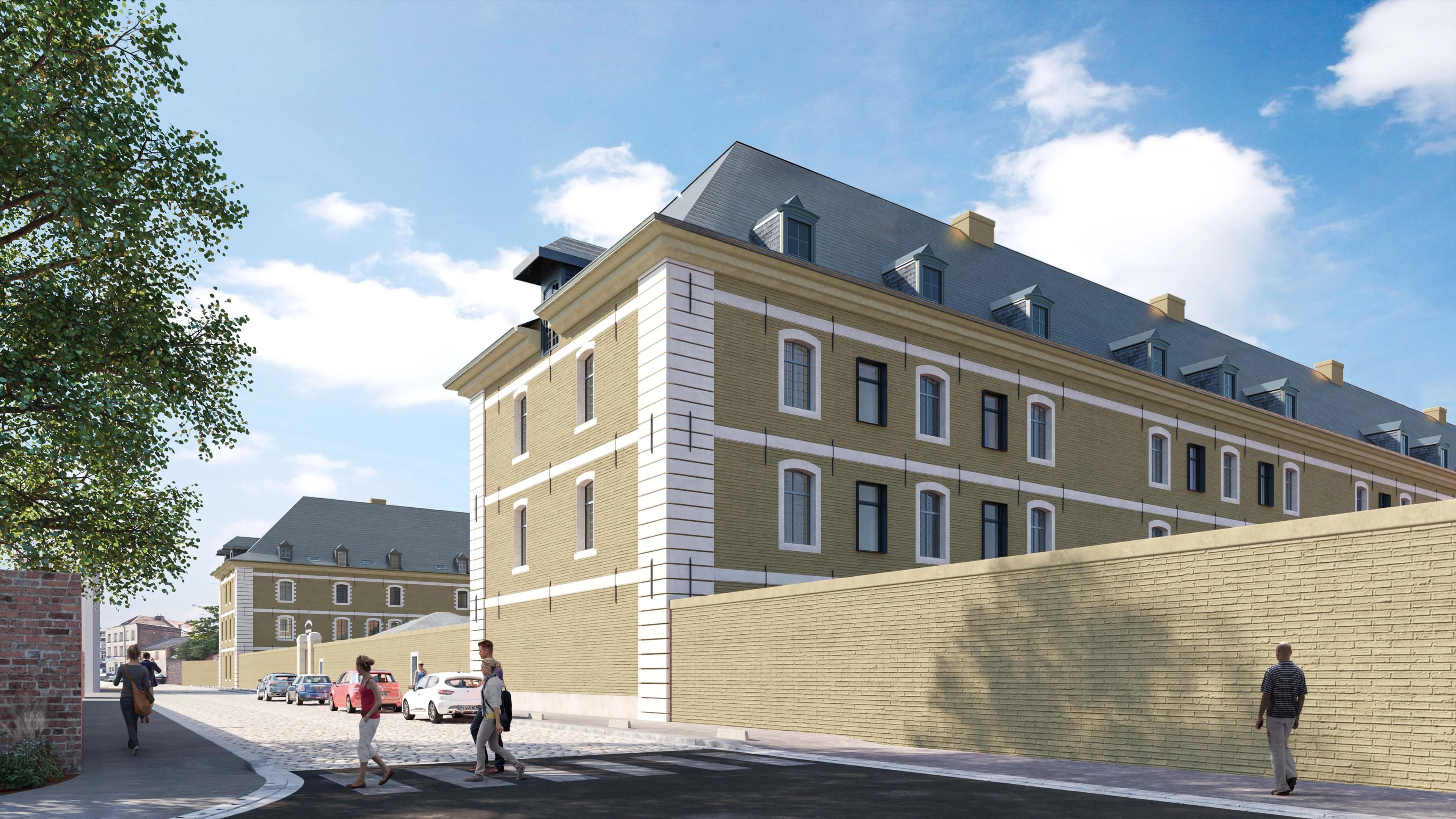 Caserne de Caux 1